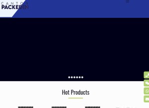 How cantonpackedin.com looks like on a tablet such as an iPad.