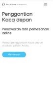 How car-glass.co.id looks like on a mobile device such as an iPhone.