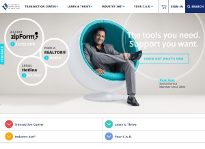 How car.org looks like on a tablet such as an iPad.