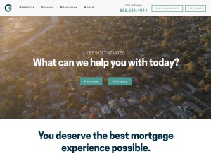 How cardinalfinancial.com looks like on a tablet such as an iPad.