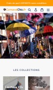 How carnavalchic.fr looks like on a mobile device such as an iPhone.