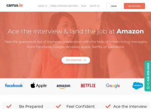 How carrus.io looks like on a tablet such as an iPad.
