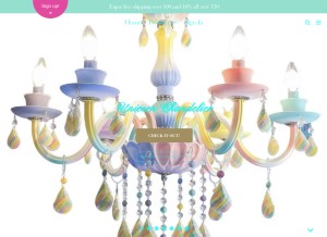 How casa-dolcissima.com looks like on a tablet such as an iPad.