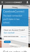 How casebookconnect.com looks like on a mobile device such as an iPhone.