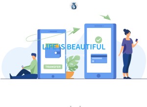 How cashappup.com looks like on a tablet such as an iPad.