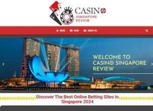 How casinosingaporereview.com looks like on a tablet such as an iPad.