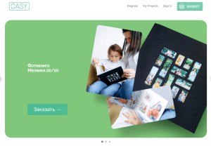 How casy.ua looks like on a tablet such as an iPad.