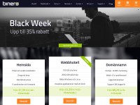 Desktop screenshot for binero.se
