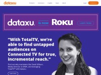 Desktop screenshot for dataxu.com