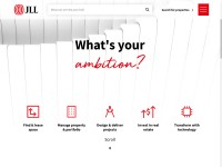 Desktop screenshot for jll.com