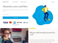 Desktop screenshot for plastiq.com