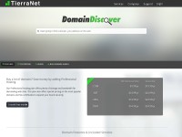 Desktop screenshot for domaindiscover.com