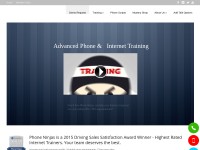 Desktop screenshot for phoneninjas.com