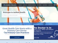 Desktop screenshot for anmedhealth.org