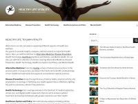 Desktop screenshot for healthylifevitality.com
