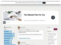 Desktop screenshot for wishesgreeting.com