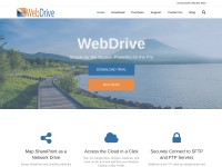 Desktop screenshot for webdrive.com