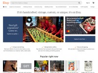 Desktop screenshot for gogetsy.com