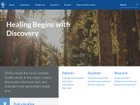 Desktop screenshot for ohsu.edu