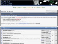 Desktop screenshot for rolexforums.com