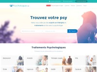 Desktop screenshot for psychologue.net