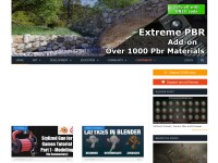 Desktop screenshot for blendernation.com