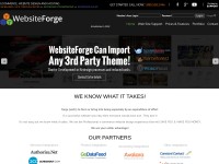 Desktop screenshot for websiteforge.com