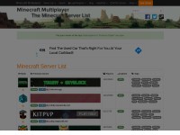 Desktop screenshot for minecraft-mp.com