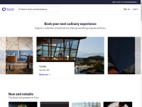 Desktop screenshot for exploretock.com