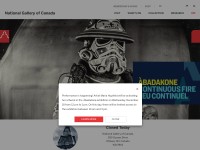 Desktop screenshot for gallery.ca