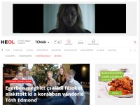 Desktop screenshot for heol.hu