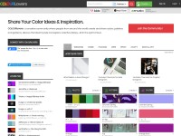 Desktop screenshot for colourlovers.com