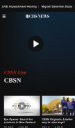 How cbsn.ws looks like on a mobile device such as an iPhone.