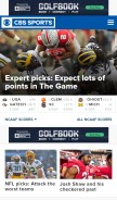 How cbssportsline.com looks like on a mobile device such as an iPhone.