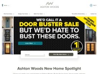 Desktop screenshot for ashtonwoods.com