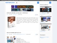 Desktop screenshot for newtemplates.ru