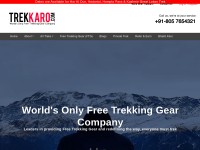 Desktop screenshot for trekkaro.com
