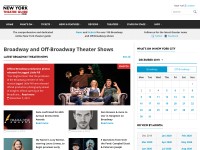 Desktop screenshot for newyorktheatreguide.com