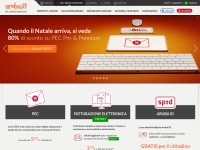 Desktop screenshot for arubapec.it