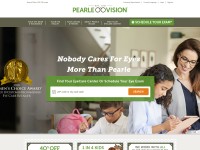 Desktop screenshot for pearlevision.com