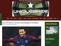 Desktop screenshot for uniquebaze.com