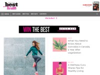 Desktop screenshot for besthealthmag.ca