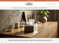 Desktop screenshot for boites-a-mouchoirs.com