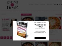 Desktop screenshot for eatingonadime.com