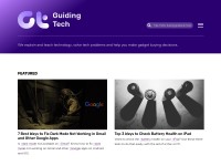 Desktop screenshot for guidingtech.com