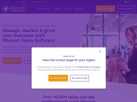 Desktop screenshot for phorest.com