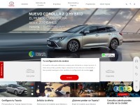 Desktop screenshot for toyota.es