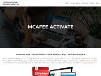 Desktop screenshot for enrollmcafee.com