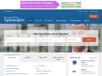 Desktop screenshot for topschooljobs.org