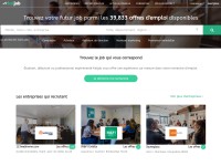 Desktop screenshot for keljob.com